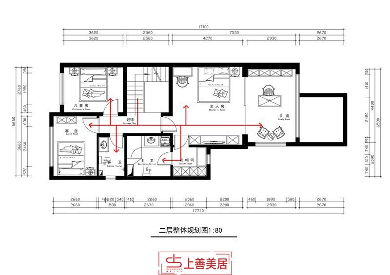 恒大金碧天下美式裝修效果圖