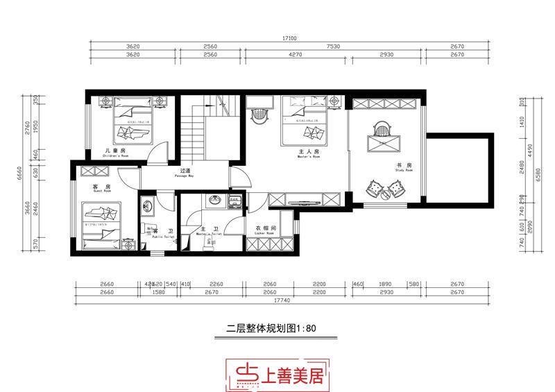 恒大金碧天下美式裝修效果圖