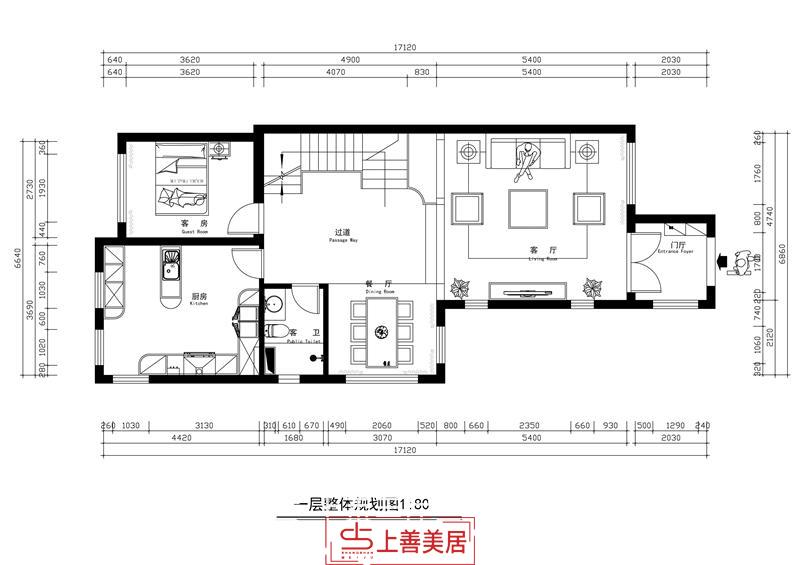 恒大金碧天下美式裝修效果圖