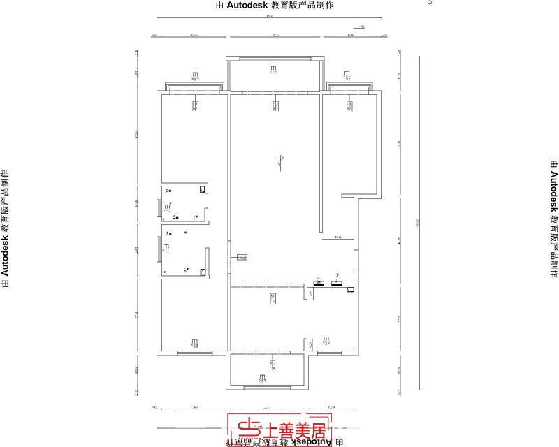 鑫界王府199平裝修效果圖