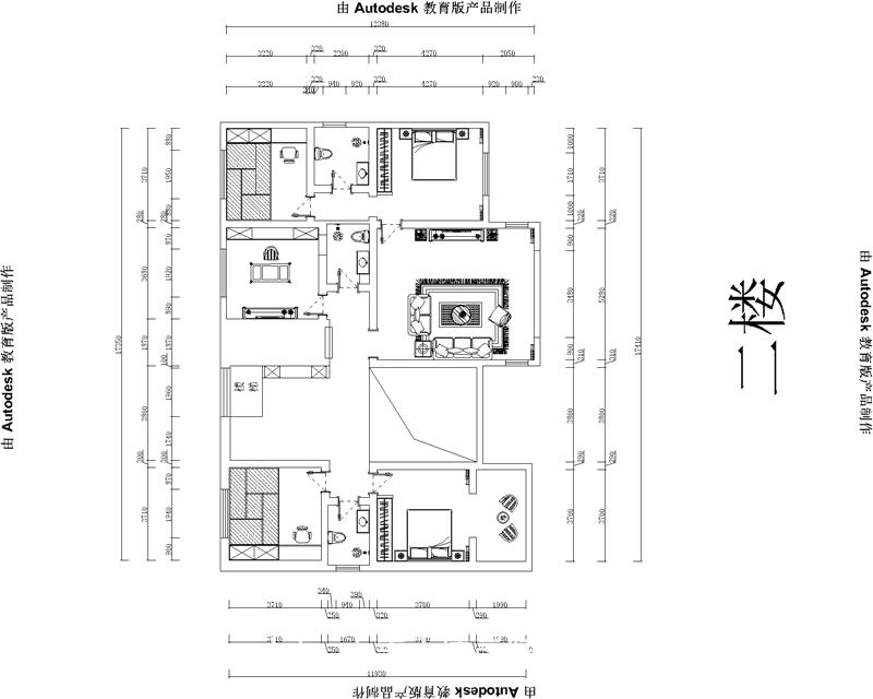 自建別墅300平裝修效果圖