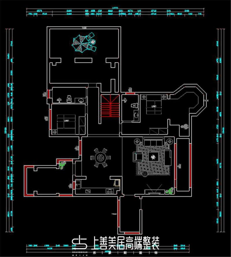 上山間簡歐風(fēng)格裝修效果圖